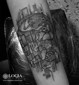 tatuaje-mosaico-brazo-logia-barcelona-fox 